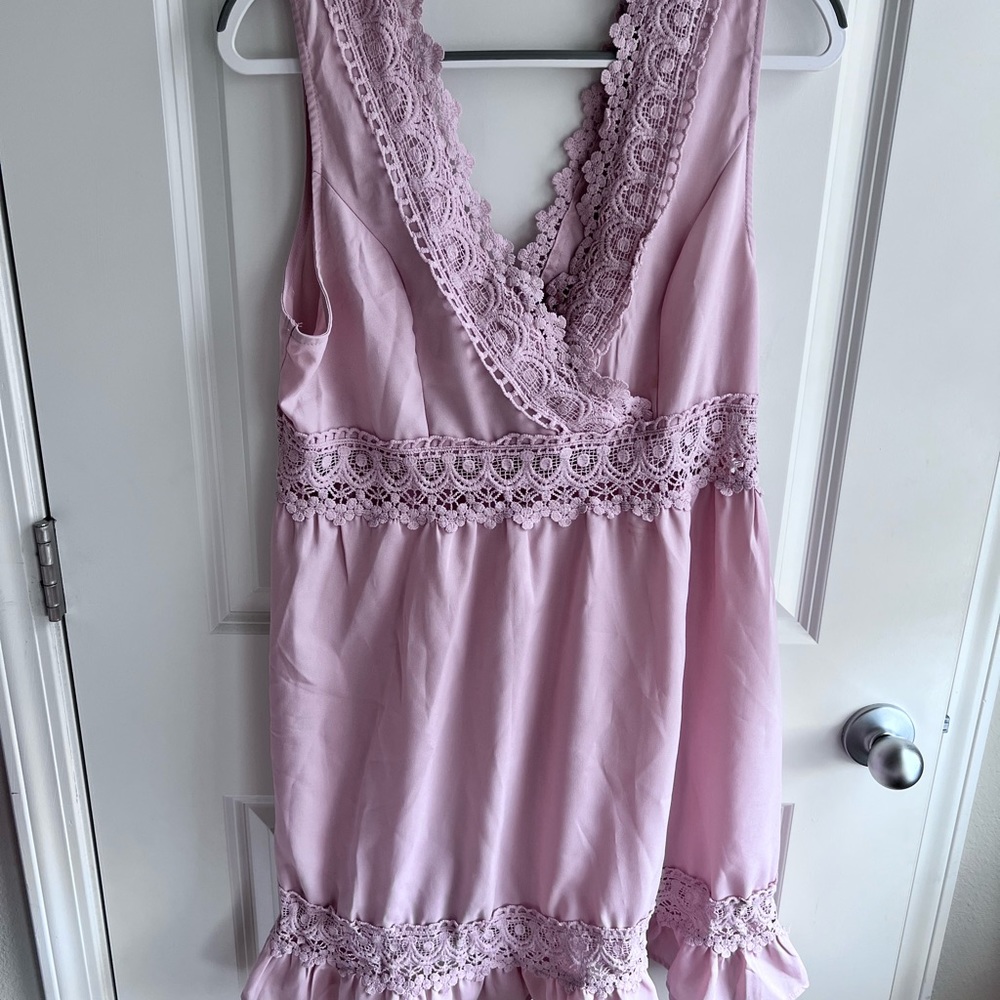 Shein Muted Pink Dress